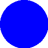 blue circle